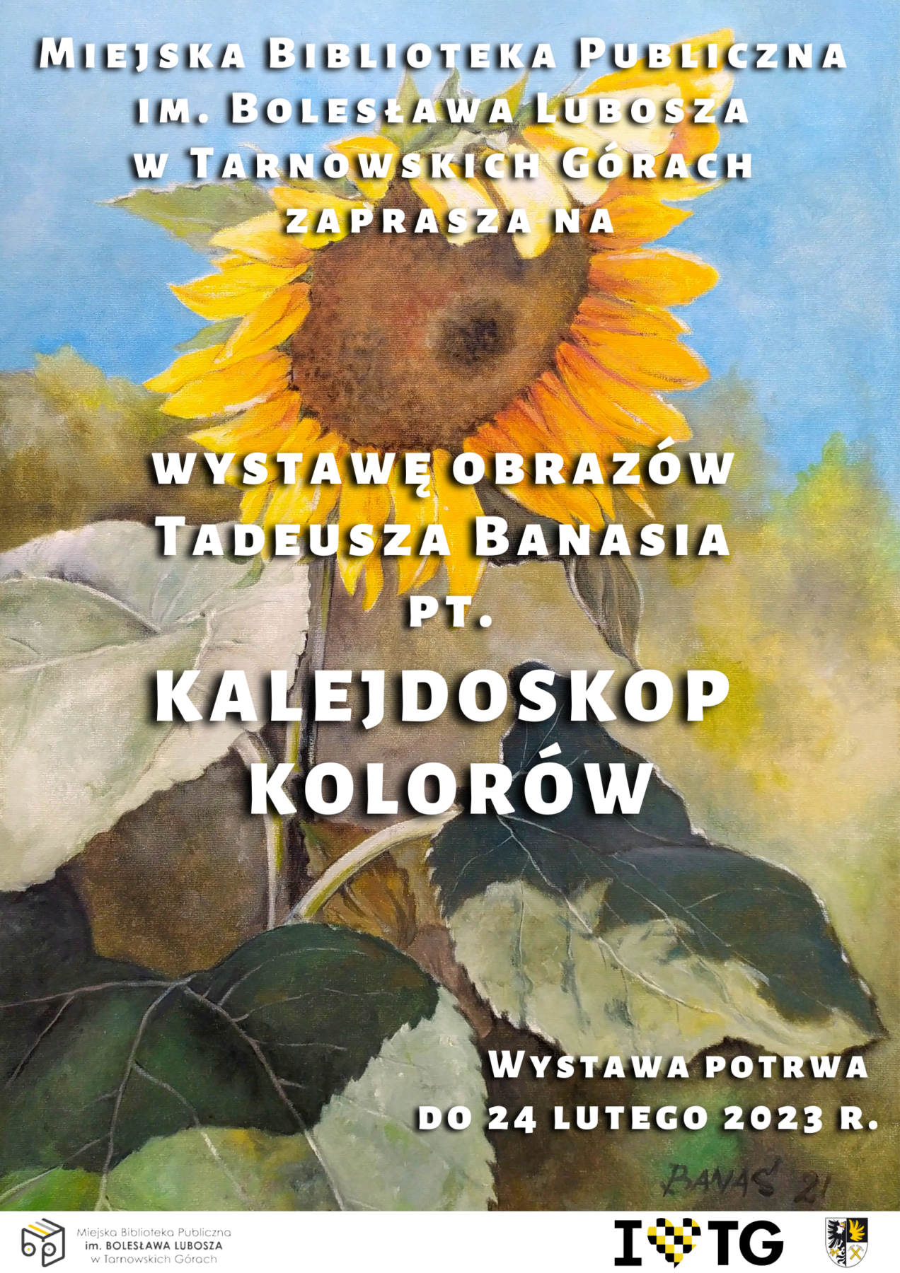 Kalejdoskop kolorów - wystawa Tadeusza Banasia