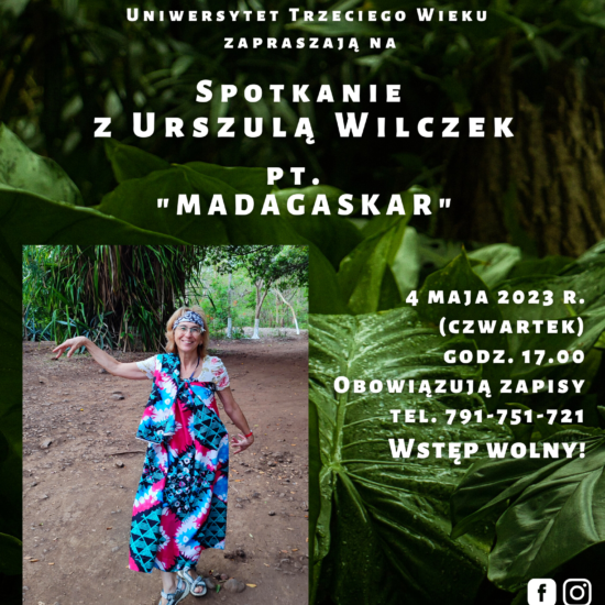 Spotkanie z Urszulą Wilczek 04.05.23 r. - obrazek