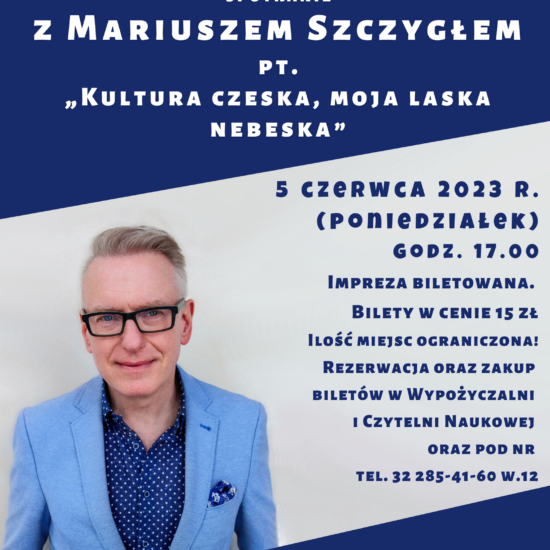 Mariusz Szczygieł - plakat
