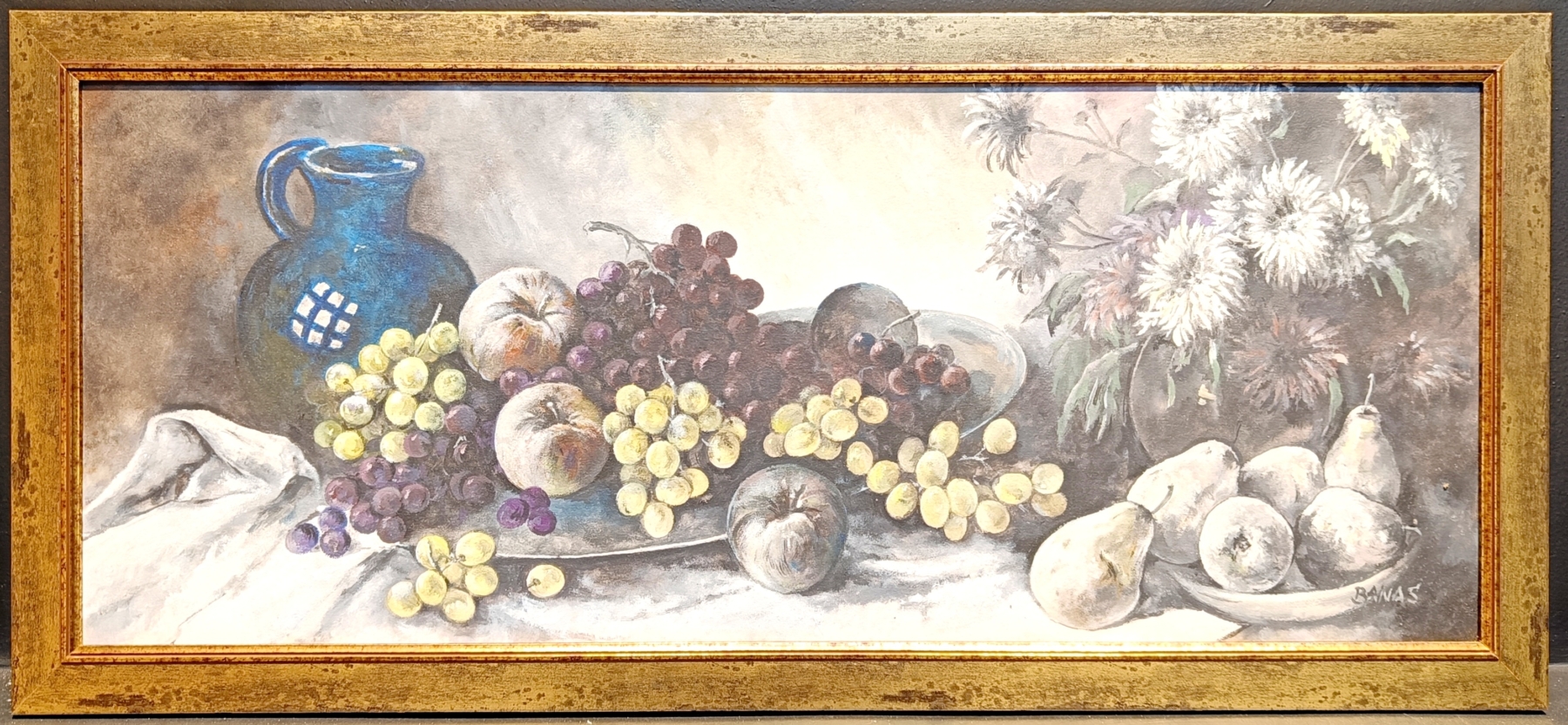 Obraz przedstawiający owoce